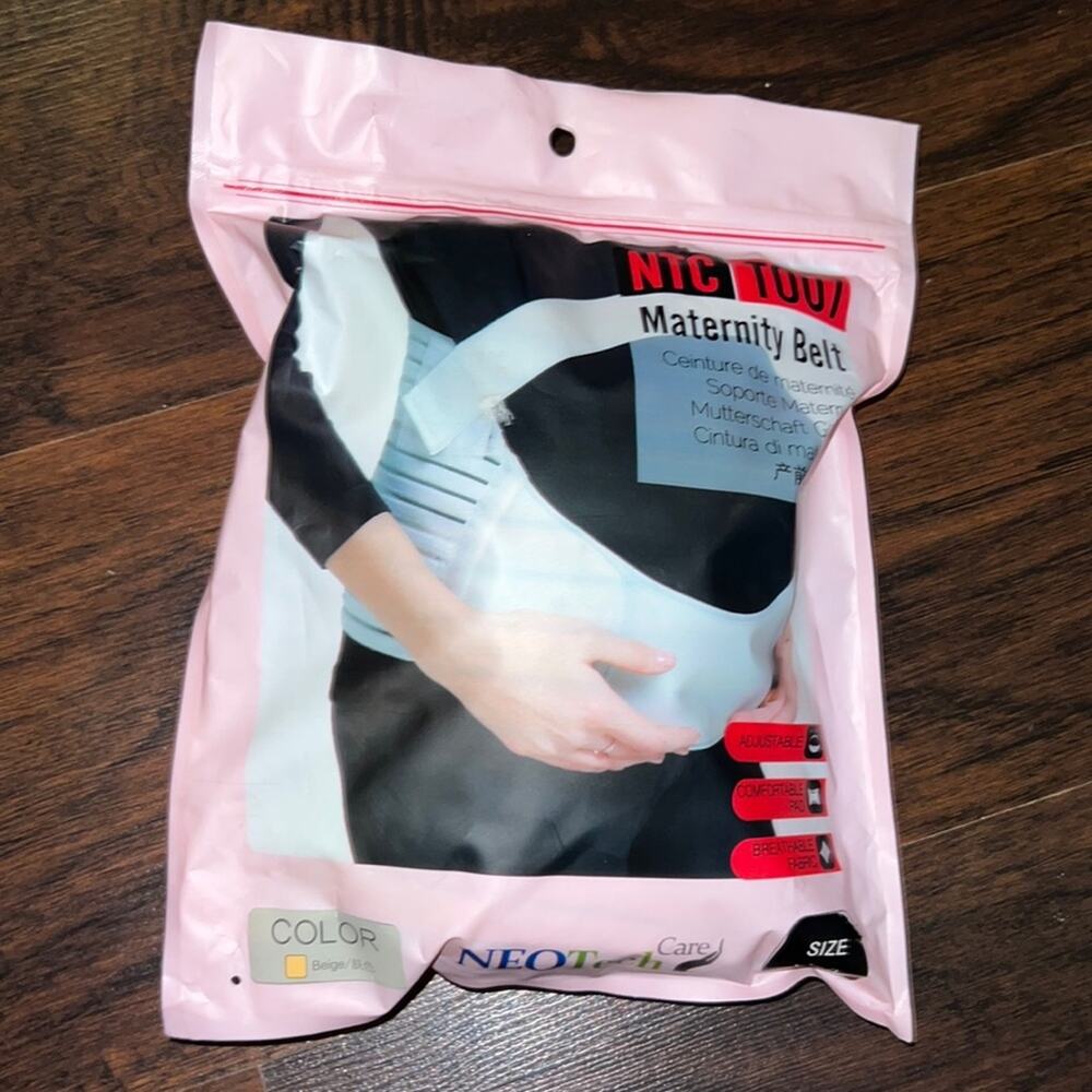 NEOTech Care NTC T007 Maternity Belt, Beige, Adjustable - Size XXL - New
